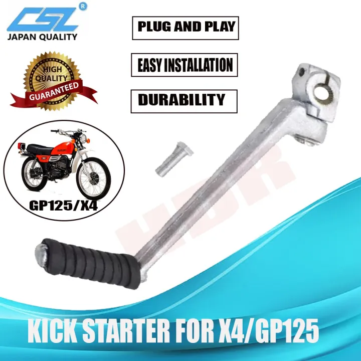 Caltric Kick Starter Lever Pedal For Suzuki RMX450Z 2010-2011 2017-2019 – Aluminum – Replaces 26300-28H20