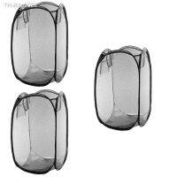 ◆ 3pcs Up Mesh Hamper Basket for College Dorm (Black)
