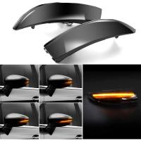 Dynamic Sequential Rearview Mirror Lights LED Side Wing Rearview Mirror Lights Turn Signal Blinker Lamp for Ford Fiesta ST B-Max 2008-2017