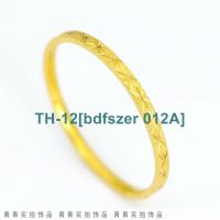 bdfszer 012A [Titanium steel does not fade] Chinese style batch flower rice pattern carved couple tail ring slender simple girlfriends ring