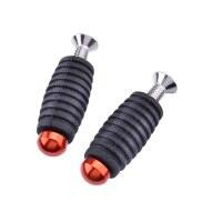6mm CNC xe máy chỗ để chân cần gạt sang số chân PEG bàn đạp Moto với M6