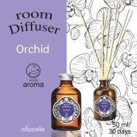 Hug Aroma	Reed Diffuser	50 ML	กลิ่นกล้วยไม้	Orchid	น้ำมันหอมระเหย	ก้านไม้กระจายกลิ่น	ก้านไม้หอมปรับอากาศ