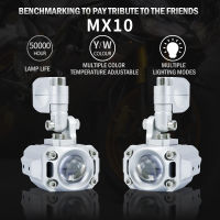 Moto White Yellow LED Motorcycle Headlight Fo HeadLamp Spotlight Waterproof Motorbike 3 Model