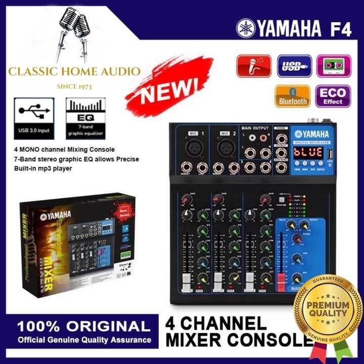 Audio Mixer Dj Mixer F4 Original professional Bluetooth mixer with ...