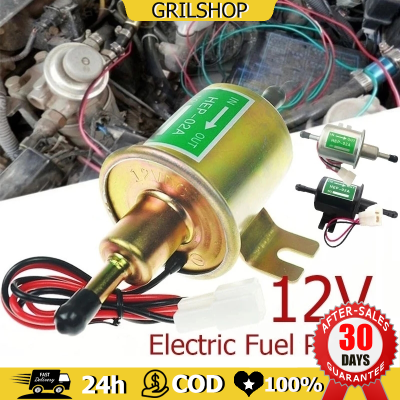 （สปอตสินค้า）ปั๊มติ๊ก ปั๊มเชื้อเพลิงน้ำมันแรงดัน สำหรับรถดีเซลและเบนซิน 12V แรงดันต่ำปั๊มเชื้อเพลิงไฟฟ้า ปั้มดูดน้ำมัน12v Universal Gasoline&amp;amp Diesel Fuel Pump 12V