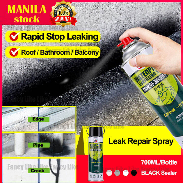 Leak Sealer Spray Waterproofing Sealant For Roof Wall Cracks Pipes ...