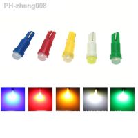 10 Pcs 0.3W Hot Sale T5 Led Car Dashboard Light Instrument Automobile Door Wedge Gauge Reading Lamp Bulb 12V Cob Smd Car Styling