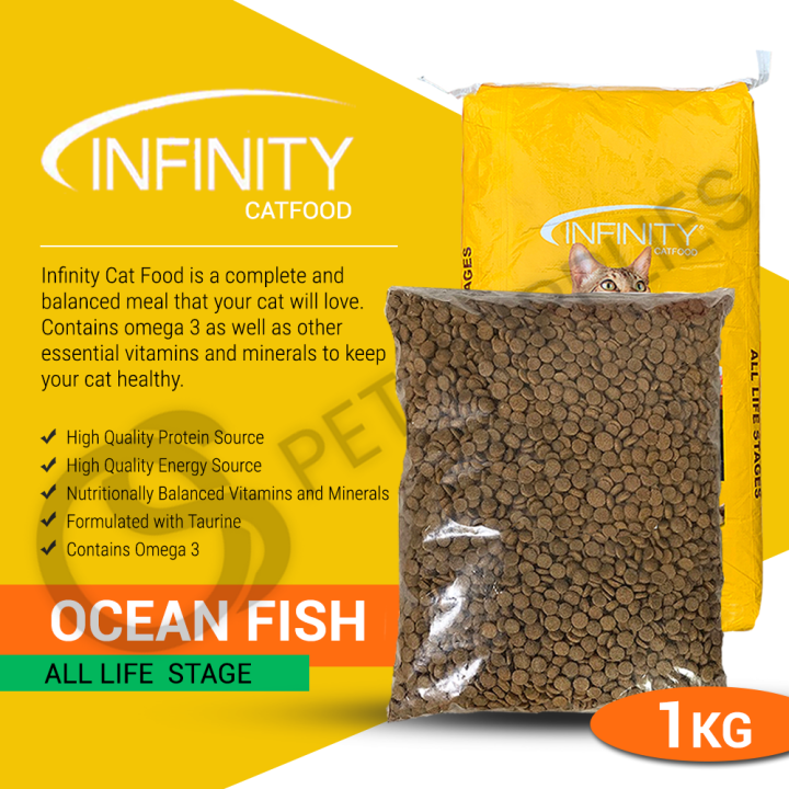 TBS2.01kg Infinity Cat Dry Food Ocean Fish Flavor For All Life Stages Best For Breeders Lazada PH