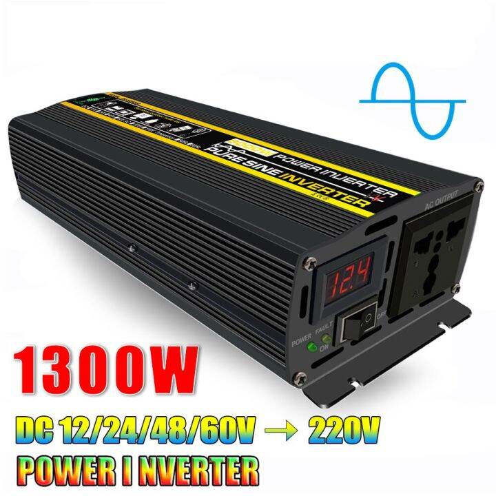 Pure Sine Wave Inverter 12V/24V/48V/60V To AC 220V 5000/8000/10000 ...