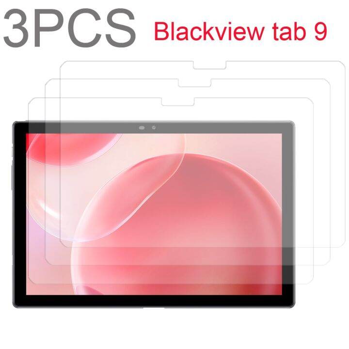 3ชิ้นสำหรับ-blackview-tab-9-10-1-กระจกเทมเปอร์ปกป้องหน้าจอ3แพ็คแท็บเล็ตป้องกันฟิล์ม-hd-กันรอยขีดข่วน