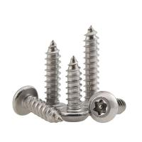 Button Head Torx Security Screws A2 Stainless Steel Self Tapping Screw M2.9-M4.8