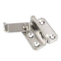 Brushed Surface Stainless Steel Bolt Latch Prevents Corrosion and Adds Texture