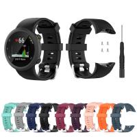 ♠ Compatible with Garmin Forerunner 45S Band Soft Silicone Sport Replacement Watch Band Fitness Strap for Garmin Forerunner 45S