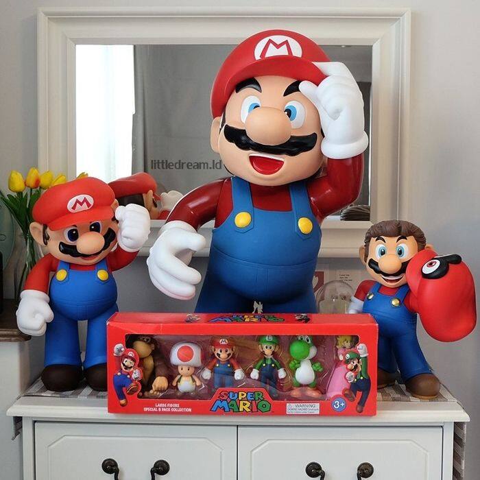 พร้อมส่งทุกไซส์-mario-มาริโอ้-ใหญ่มากก-75-cm-เป็นกระปุกออมสินได้-ลูกค้าทุกคนมีส่วนลดสูงสุด-200-บาท