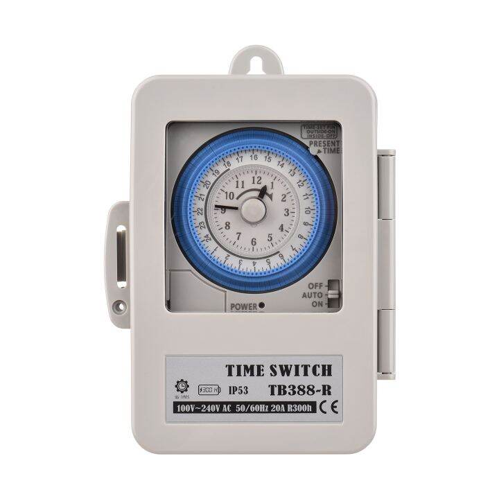 Electrical Timer Switch Box Mechanical 24H Timer Switch IP53 Rating ...