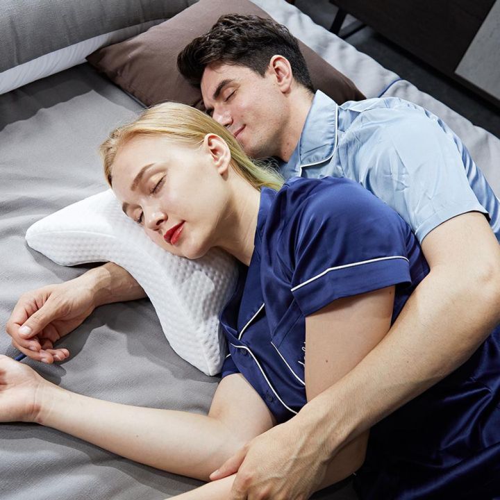 memory-foam-bedding-pillow-curved-slow-rebound-memory-foam-pillow-anti-pressure-hand-numb-amp-neck-protection-amp-dead-arms-couple-pillow-office-napping