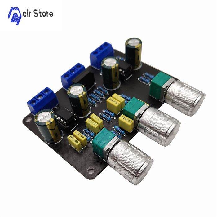 Dual NE5532 Tone Stereo Preamplifier Board Audio HiFi Amplifier na may