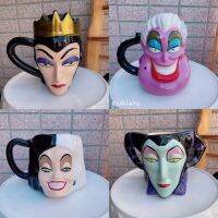 พร้อมส่ง⚡️แก้วน้ำ ตัวร้าย Disney แก้วมัค Mug cup แก้วกาแฟ แก้วเซรามิค ceramic น่ารักมาก แก้วสวยๆ โมเดล แก้วน่ารักๆ