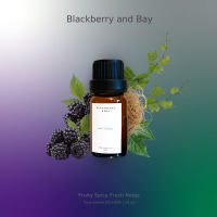 น้ำมันหอมระเหย 100% กลิ่น Jo.L Black berry &amp; Bay ขนาด 10ml 1ขวด Pure Aroma Oil 100% 1piece แบบเยาะ เปิดฝาใช้ได้เลย (ไม่มีกล่อง) (no box) ใช้กับตะเกียงอโรมา Aromatherapy Oil