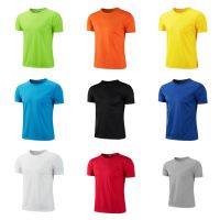 Teenager Quick Dry Short Sleeve Sport T Shirt Gym Jerseys Fitness Shirt Trainer Running T-Shirt Teenager Breathable Sportswear