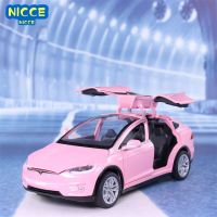 Nicce 1:32 Tesla MODEL X โมเดล S 3 Mobil รุ่น Mainan Kendaraan Diecast Mainan Anak Untuk Hadiah Mainan Anak-Anak A311