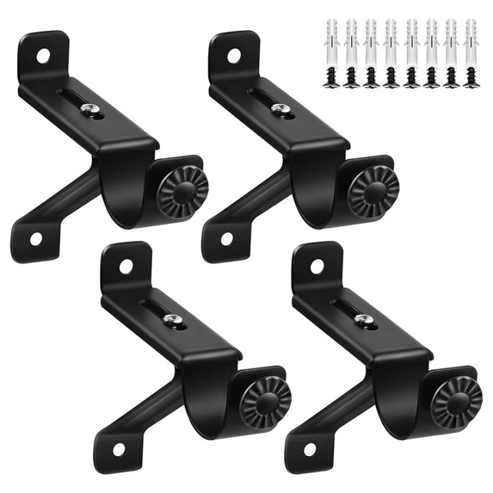 curtain-rod-bracket-adjustable-heavy-duty-curtain-rod-holders-black-curtain-rods-hooks-hangers-for-wall-drapery-rod