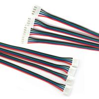 90CM Motor Connector Cables XH2.54 4pin to XH2.0 6pin White Terminal Paralled Motor Wires for 3D Printer Stepper Motor Extention