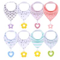 【CW】 Baby Bandana Bibs Teething   Burp Cloths - Drool Aliexpress