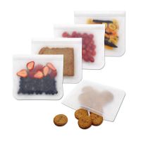 Silicone Food Storage Bag Reusable Refrigerator Seal Food Fresh Bags Kitchen Freezer Bag Fresh Storage Airtight Container Tool