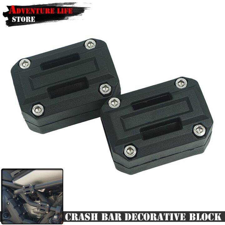 Telefoonhouder Motor DEWIN Bumperblok, 2 Paar Motorfiets Motor Guard Bumper Blokbescherming Decor 22/25/28 Mm Geschikt Voor R1200GS R1150GS Phone Holder Bike