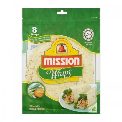 Mission Onion & Chives Wraps360g Lazada