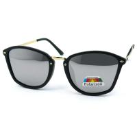 Polarized แว่นกันแดด แฟชั่น รุ่น 8158 แว่นตา ทรงสปอร์ต วัสดุ Stainless ( เลนส์โพลาไรซ์ ) กรอบแว่นกันแดด แว่นตากันแดด กันแสง ขาข้อต่อ