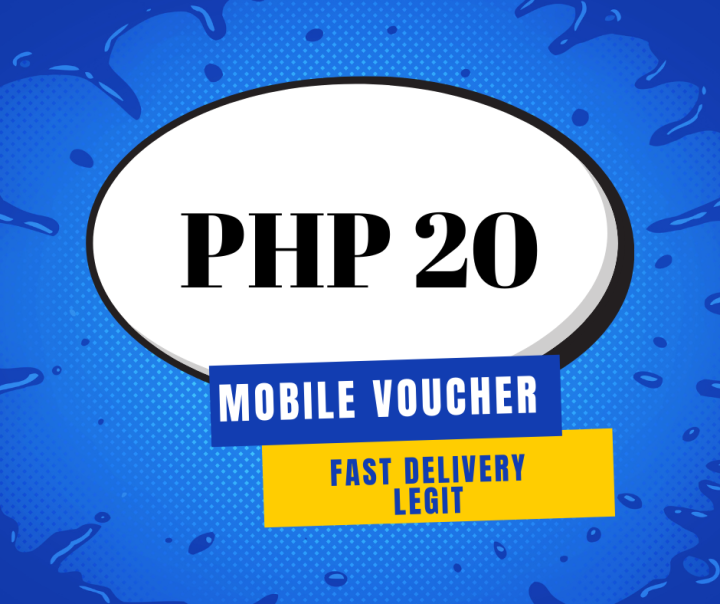 20 Mobile Voucher Lazada PH