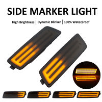 2PCS Amber แบบไดนามิก LED กันชนด้านข้างสำหรับ Volkswagen 2006-2009 MK5 Golfgti Rait 2005-2010 Jetta Blinker Indicator