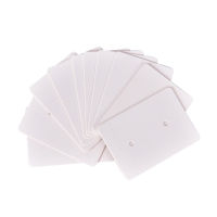 100Pcs Blank Earrings Ear Studs Tags Display Card Hanging Jewelry