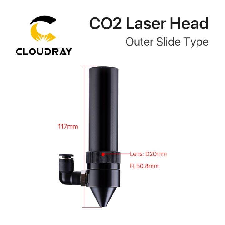 cloudray-new-arrival-co2-laser-head-for-dia-20mm-fl-50-8-63-5mm-lens-d25mm-mirror-outer-slider-type-with-air-assist-nozzle