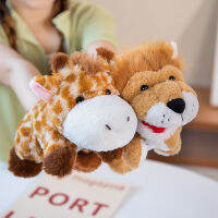 เด็ก Plush Finger &amp; Hand Pup กิจกรรมยอดนิยม Boy Girl บทบาทเล่น Bedtime Story Props 3D สัตว์ Decompressing ของเล่นตุ๊กตา