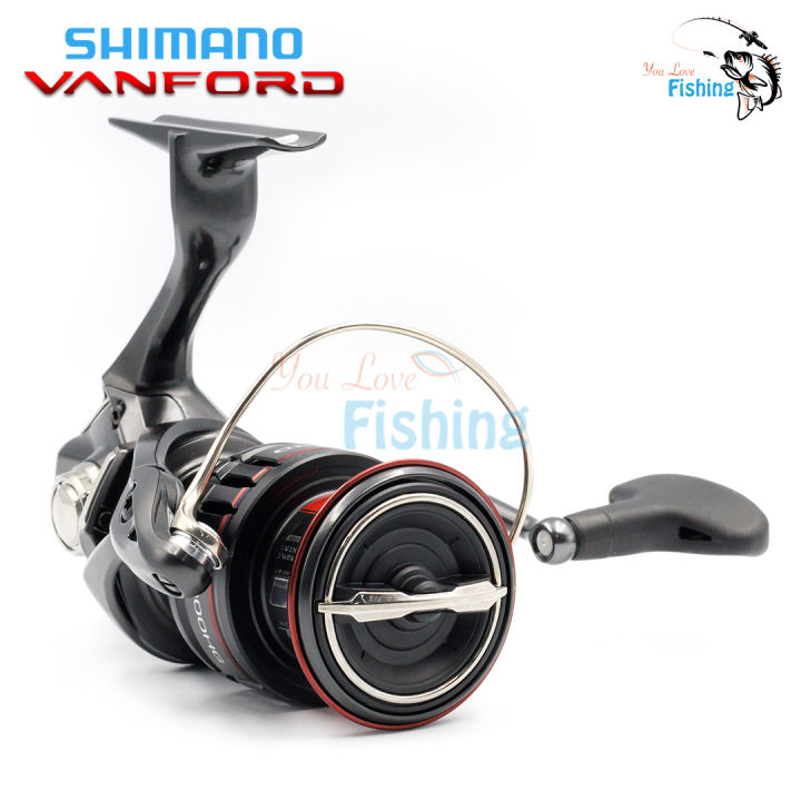 รอกสปินรุ่นใหม่ล่าสุด-shimano-vanford-ลื่นมาก-น้ำหนักเบา-มีให้เลือก-8-เบอร์-ชุดเฟืองขับแบบ-micro-module-ii-ทนทาน