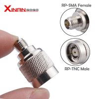 1Pcs RF Connector RP TNC Male to RP SMA Female Coaxial Adapter SMA to TNC