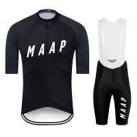 ZZOOI 2022 New MAAP Cycling Jersey Set  Pro Team Summer Bike Clothing MTB Bicycle Breathable Clothes Maillot Ropa Ciclismo Men Uniform