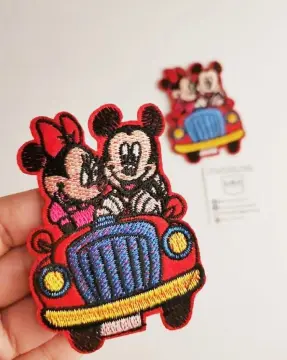 Disney Mickey Minnie Mouse Duck Patches Clothing Heat Transfer Stickers  Iron on T-Shirt Patches for Clothes Kids Kawaii Custom
