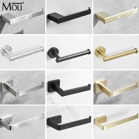 MOLI Matte Black/Brushed/Brushed Gold Bathroom Accessories Tissue Paper Holder 304 Stainless Steel Material Toilet Roll Holders