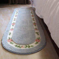 Pastoral Floor Carpet Living Room Bedroom Carpet Area Rugs Anti-slip Mats Pink Floral Bathroom Toilet Kitchen Carpets Mat