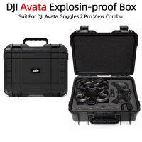 Hard Shell Storage Case Portable Suitcase Explosion-Proof Carrying Box Waterproof Case For DJI Avata/Goggles 2 Drone Accessories