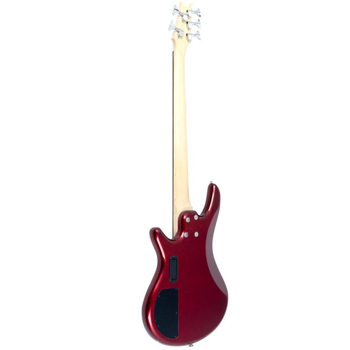 proline-pb205-pj-bass-guitar-กีตาร์เบสไฟฟ้า-5-สาย-22-เฟร็ต-แบบ-active-precision-jazz-red-joy-color