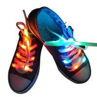 [Fashion goods060]1คู่1.2MNylon Shoelaces Strip Carri Shoe Laces NoveltyLuminous Lights