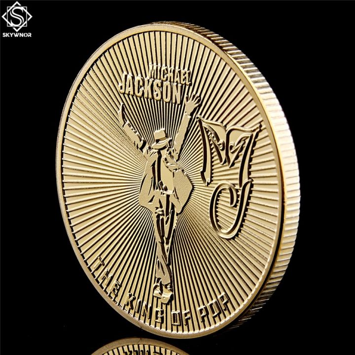 young-michael-jackson-gold-plated-coins-metal-commemorative-the-king-of-pop-music-stars