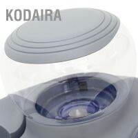 KODAIRA Large Capacity Pet Food and Water Bowls Crescent Type Tilt Design Automatic Double with Skid Resistance Bottom