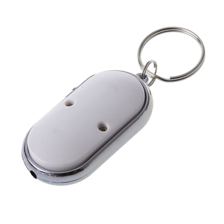 2pcs-whistle-lost-key-finder-flashing-beeping-locator-remote-keychain-led-ring