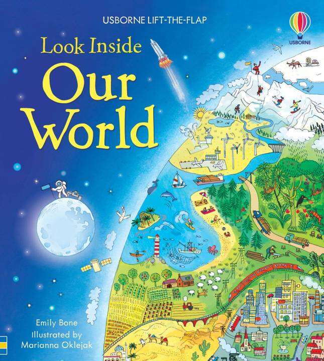 [100 Original] Usborne Look Inside Our World Children Books Age 5